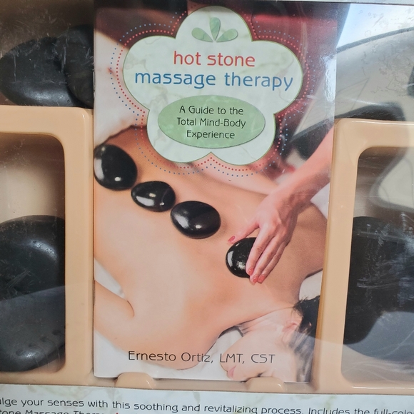 Mud Puddle Hot Stones Massage Therapy Book and Kit - Picture 3 of 5